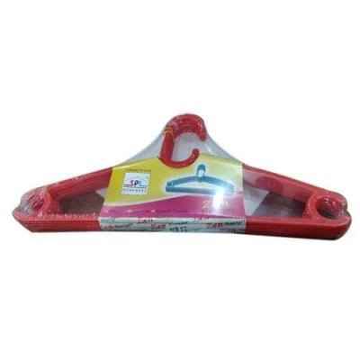 KAAMDHENU Plastic Clothes Hanger (Multicolor) -Set of 12 Pieces
