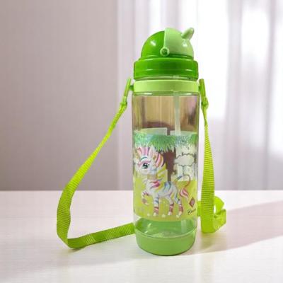 Raja 500 ml Water Bottle for Kids (Set of 1, Green)