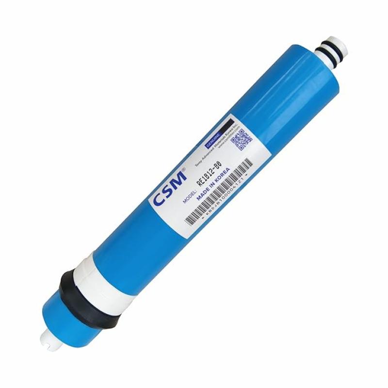 CSM Made in Korea 80 GPD RO Genuine Membrane Filter Cartridge - Reduces TDS by 96%-98% - Compatible with Most RO System