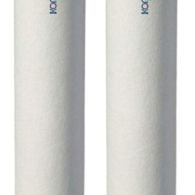 AQUAKNOT Set of Two High Density 10-Inch 5 Micron PP Spun Filter for pre Filter of All Type RO Water Purifiers(2, Spun)