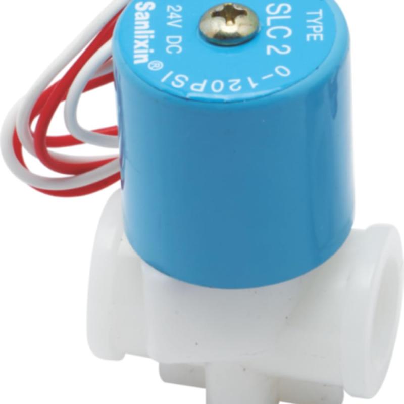 SLX SLC SV 24 V DC Copper Solenoid Valve, Compitible with All Brands RO UV UF Water Purifier, Pack of 1
