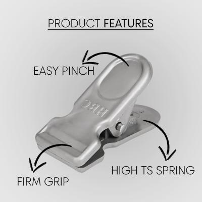Cloth Clip (Black, Heavy Duty, Pack Of 12)