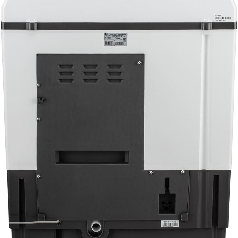 LG 7.5 kg 5 Star Wind jet dry Semi-Automatic Top Load Washing Machine (P7510RGAZ, Dark Gray, Roller Jet Pulsator)