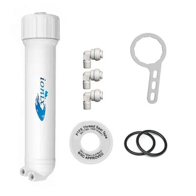 IONIX Membrane housing for Ro membrane, Double O ring membrane housing for Double leakage prevention, Works with All domestic 50, 75, 80 & 100 GPD membranes
