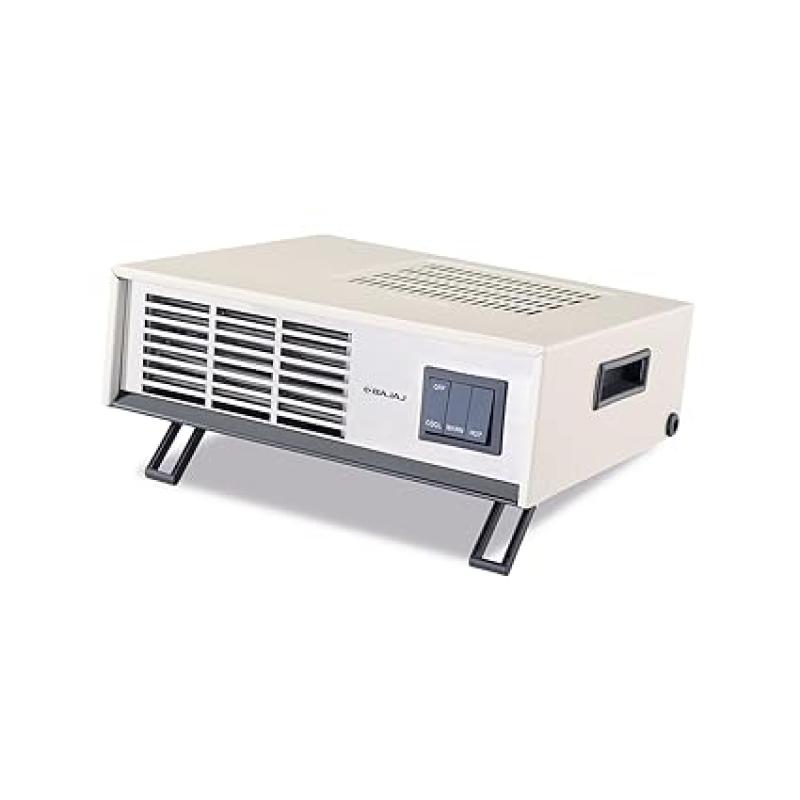 Bajaj Blow Hot 2000 Watts Fan Heater | Temperature Control | 2 Heat Setting (1000W / 2000W) | Auto Thermal Cut-Out | 2 Yr Warranty 【White/Black】