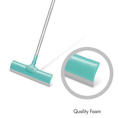 Spotzero By Milton Plastic Slender Floor Wiper 16'' (Aqua Green)