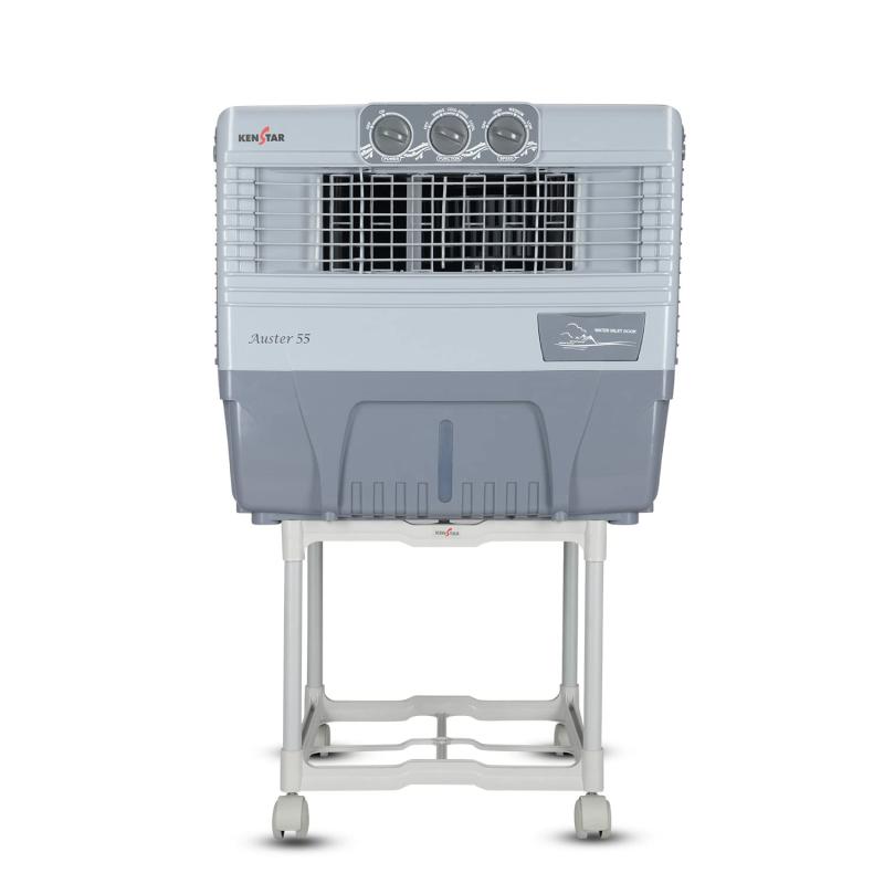 KENSTAR AUSTER 55 LITRES WOODWOOL WINDOW COOLER WHITE| 1 Yr warranty