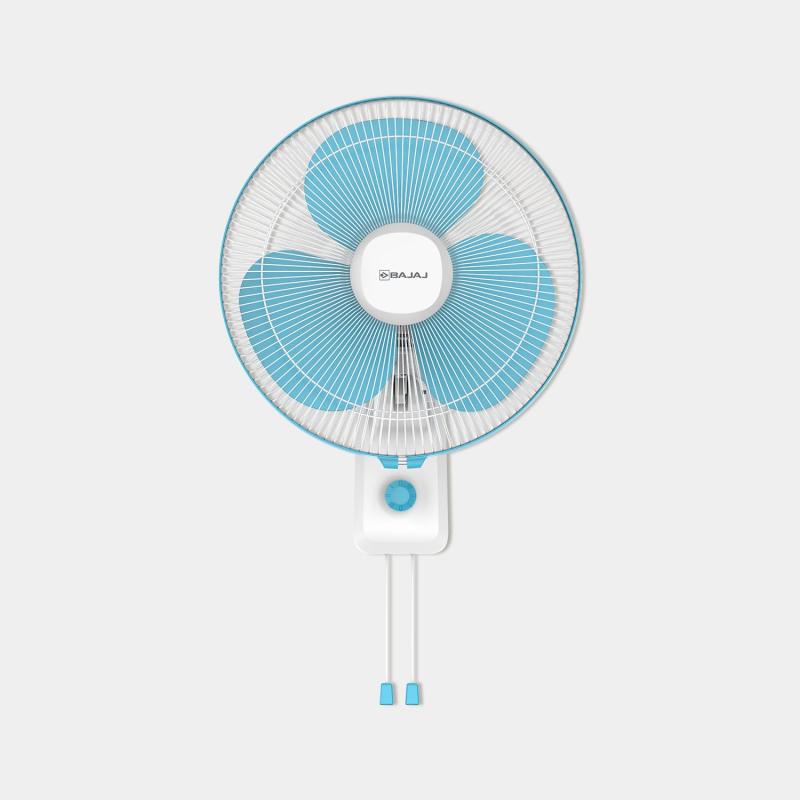 Bajaj Robusto 400MM Oscillating Wall Fan for Home | DuraBreezeTM Technology | Surge Protection | 100% Copper Motor | High Air Delivery | Modern Décor | 3 Years Warranty