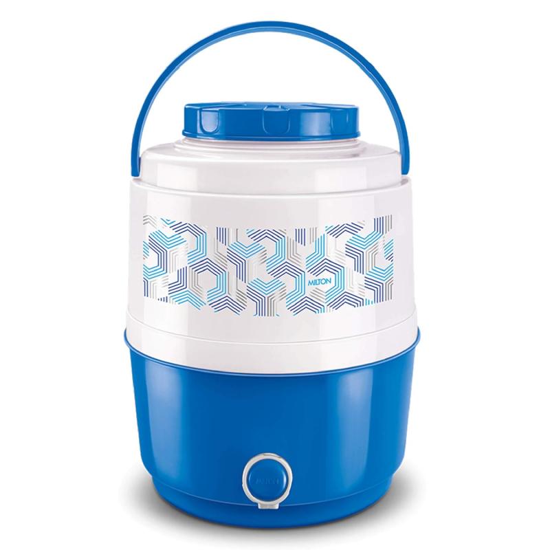 Milton New Kool Musafir 10000 PU Insulated Water Jug, 10 litres, Blue