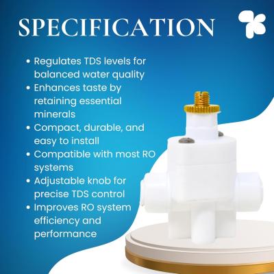 AQUAKNOT Manual TDS Adjuster/Controller for RO Water Purifier