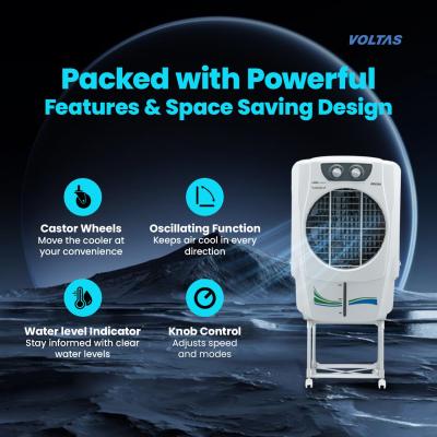 Voltas Victor 47 Air Cooler - 47L, White