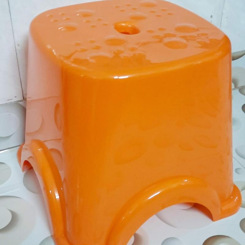 Monty Small Plastic Stool | For Kitchen, Bathroom, Bedroom | Pack Of 2