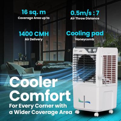Voltas Joy 40 Room Air Cooler for Home, with Swing Control (40 Litre Tank Capacity, Water Level Indicator, Honeycomb Cooling Media, White)