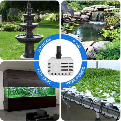 18 Watt Water Lifting Submersible Pump for Desert Air Coolers, Aquarium, Fountains - 180V-230V, 1.85 M (Outer Color & Design May Vary) Black