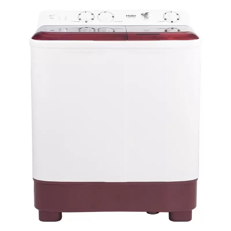 Haier 7 kg Semi Automatic Top Load White (HTW70-1217BR)