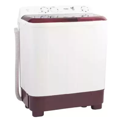 Haier 7 kg Semi Automatic Top Load White (HTW70-1217BR)