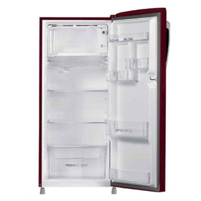 Haier 205 L 3 Star Single Door Refrigerator, Red Rose Finish (HRD-2263CRR-N)