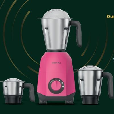 BAJAJ QUARTZ GARNET PINK 750W 750 W Mixer Grinder (QUARTZ GARNET PINK 750W | 3 Jars | Pink)